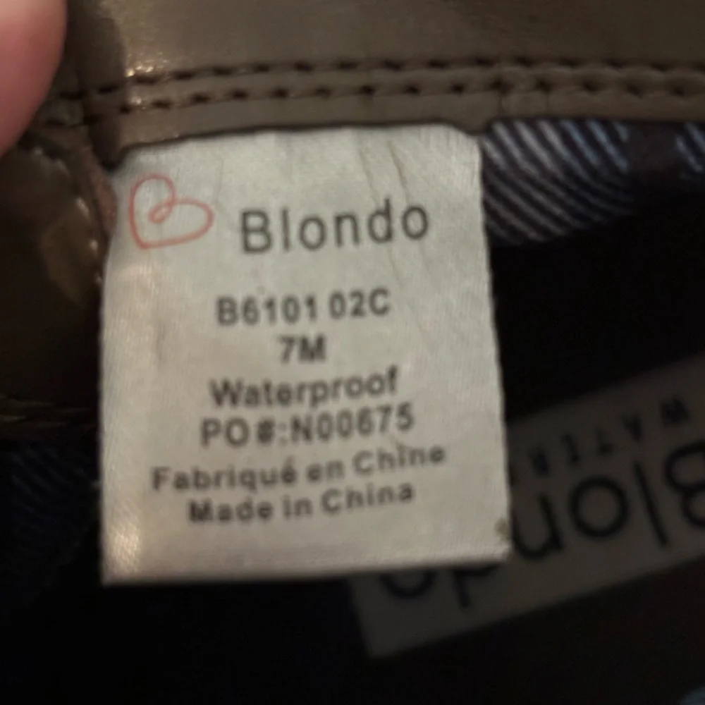 Blondo waterproof ankle